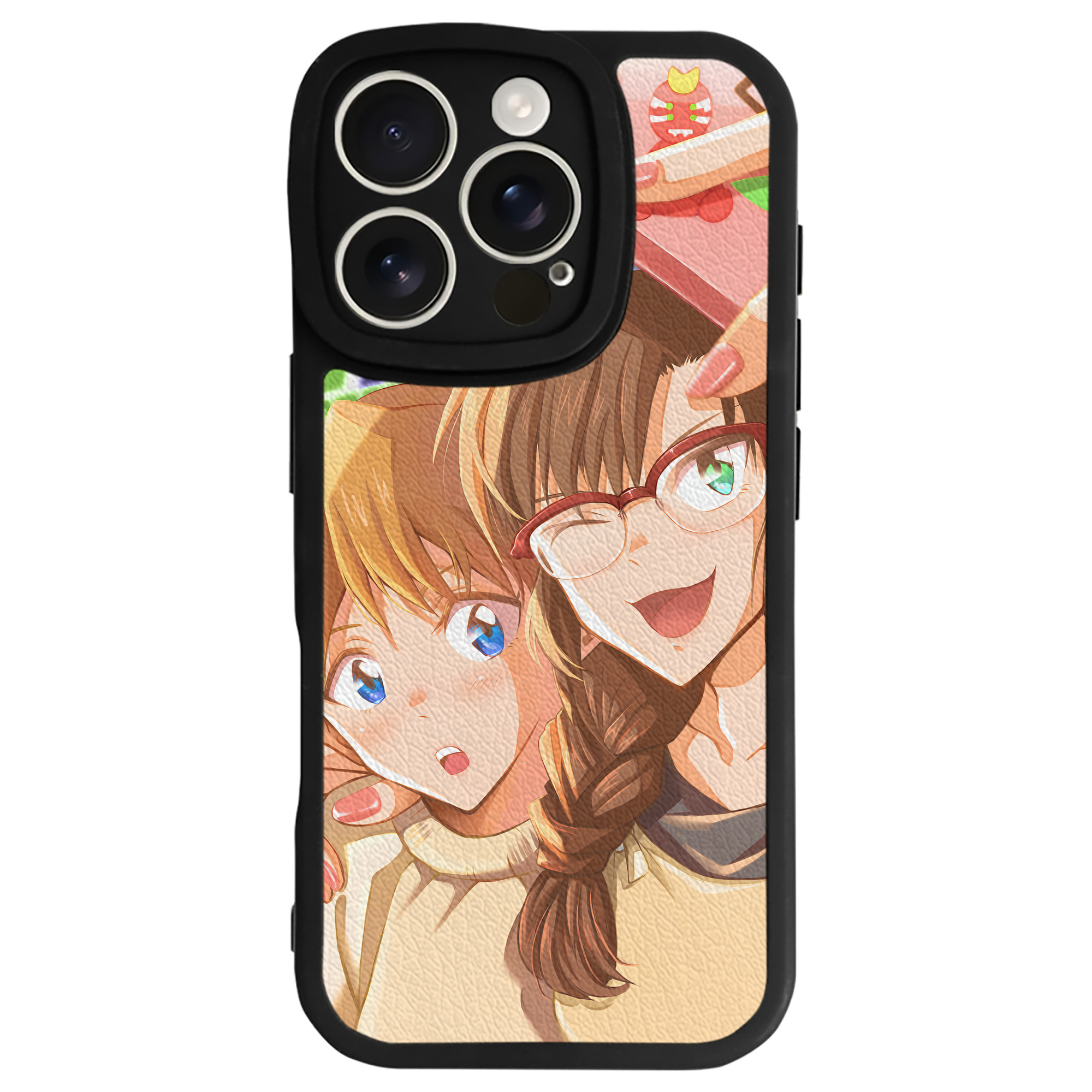 （画像用） EVA 新世紀エヴァンゲリオン 【iPhone 16シリーズ対応】シリコンスマホケース（レザー調） 材質：シリコン